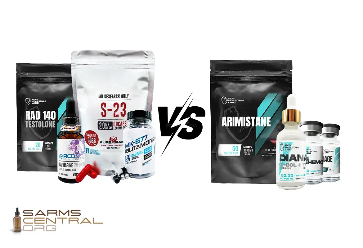 sarms vs testosterone