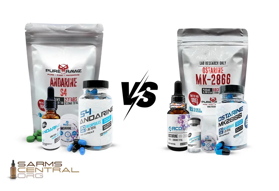Andarine (S-4) vs Ostarine (MK-2866): Which SARM is Better