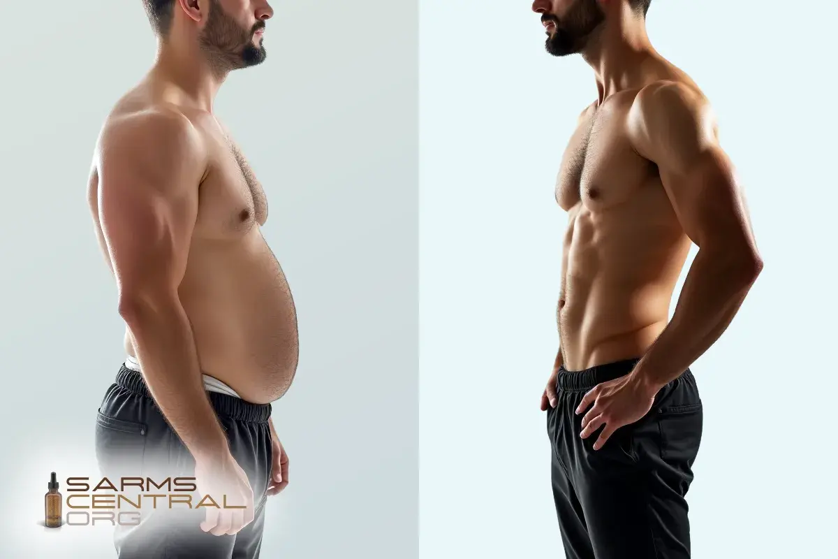 SR9009 Before and After Transformation - Stenabolic Results